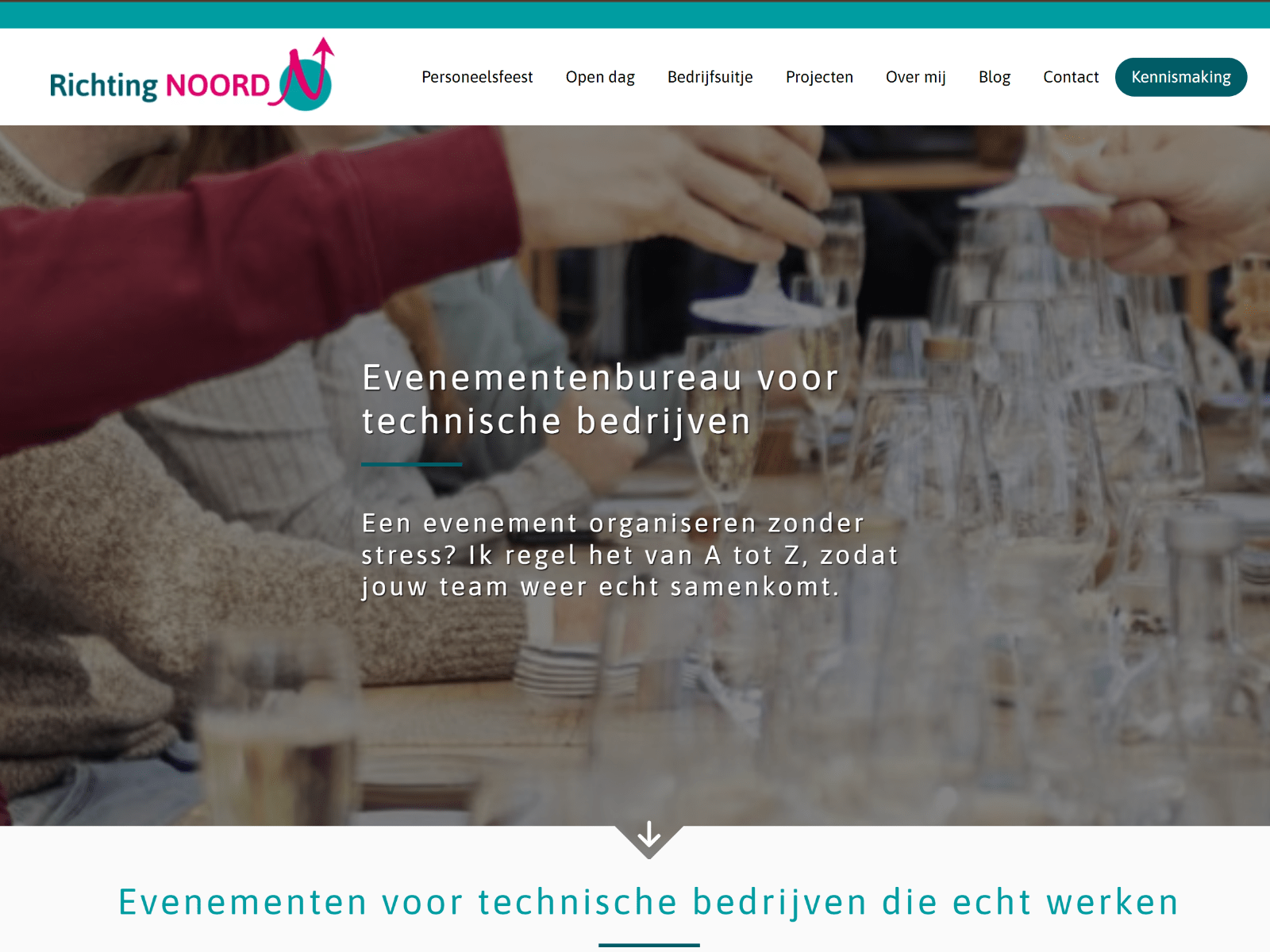 Screenshot van Richting Noord